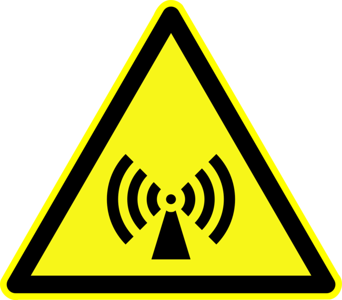 File:D-W012 Warning for non ionizing electromagnetic radiation.png